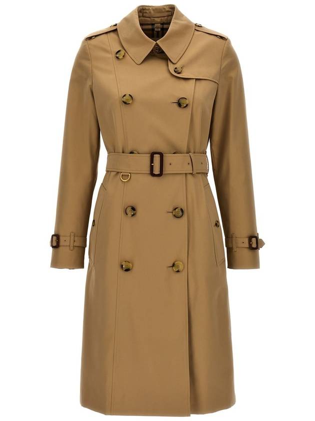 Long Chelsea Heritage Trench Coat Beige - BURBERRY - BALAAN 3