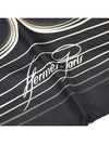 100 SILK BLACK 24 FAUBOURG 90 SCARF - HERMES - BALAAN 5