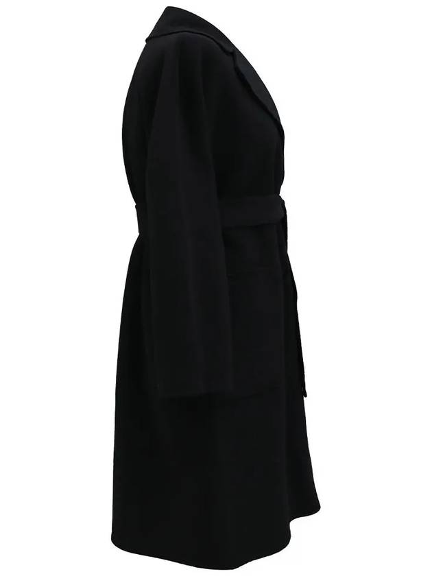 Weekend Robo Wrap Coat Wool Black - MAX MARA - BALAAN 3