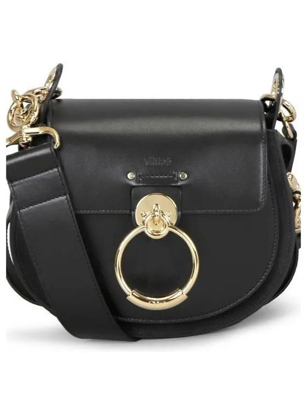 Tess Small Shoulder Bag Black - CHLOE - BALAAN 2