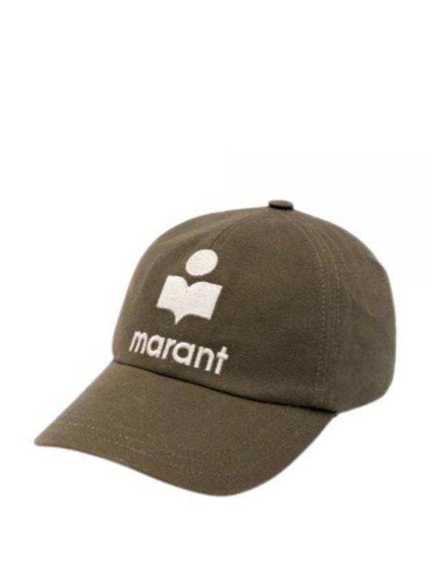 Tyron Logo Ball Cap Green - ISABEL MARANT - BALAAN 2