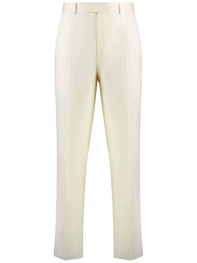 Zegna Wool Trousers - ERMENEGILDO ZEGNA - BALAAN 1