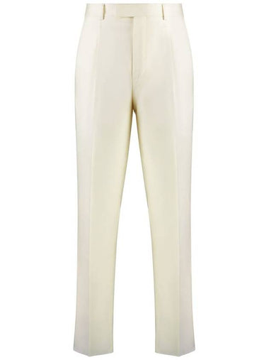 Zegna Wool Trousers - ERMENEGILDO ZEGNA - BALAAN 1