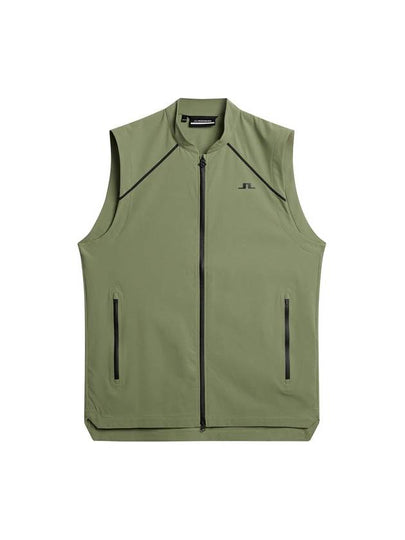 Vardo Light Tech Vest Oil Green - J.LINDEBERG - BALAAN 2