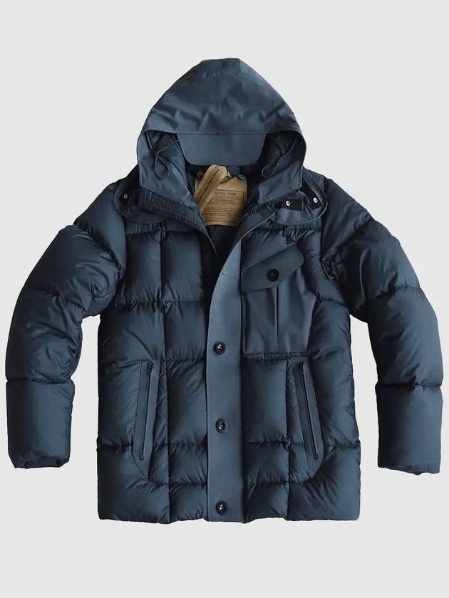 Sniper Combo Down Jacket Padded Navy - TEN C - BALAAN 2