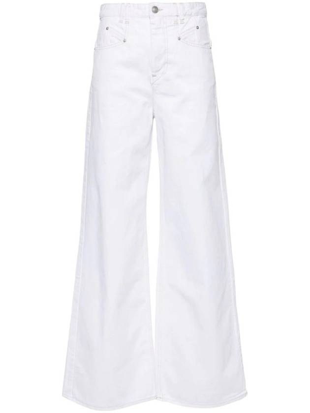 Lemony High Rise Wide Jeans PA0052FAB1H06I - ISABEL MARANT - BALAAN 1