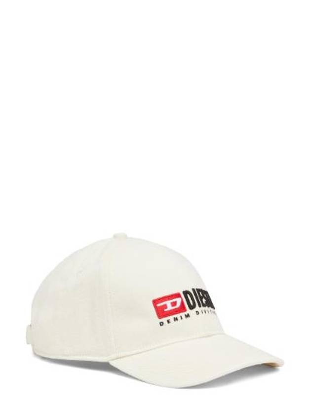 Corry Div Wash Logo Embroidery Base Ball Cap White - DIESEL - BALAAN 2