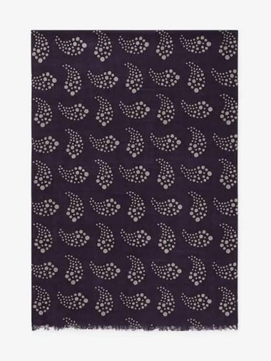 Paisley Scarf Purple PU060PURPLE - NEEDLES - BALAAN 1