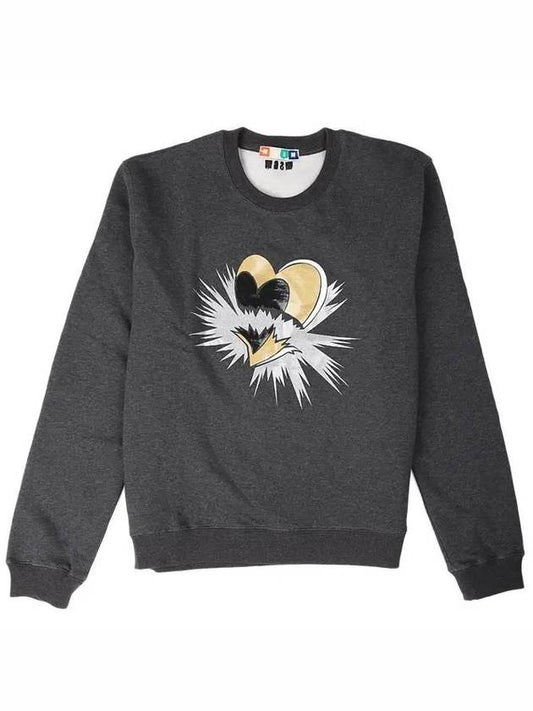 Ulsan Heartspark illustration brushed sweatshirt 1940MM70 - MSGM - BALAAN 2