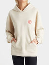 G FORE Hooded Sweatshirt Unisex G4MS23K420G Stone - G/FORE - BALAAN 7