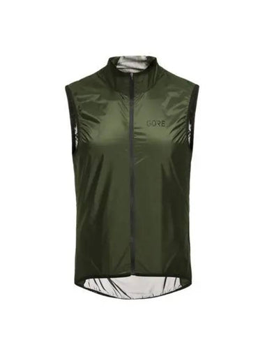 GOREWEAR Windstopper Ambient Vest Utility Green Men s Windproof Gillette - GOGORR - BALAAN 1