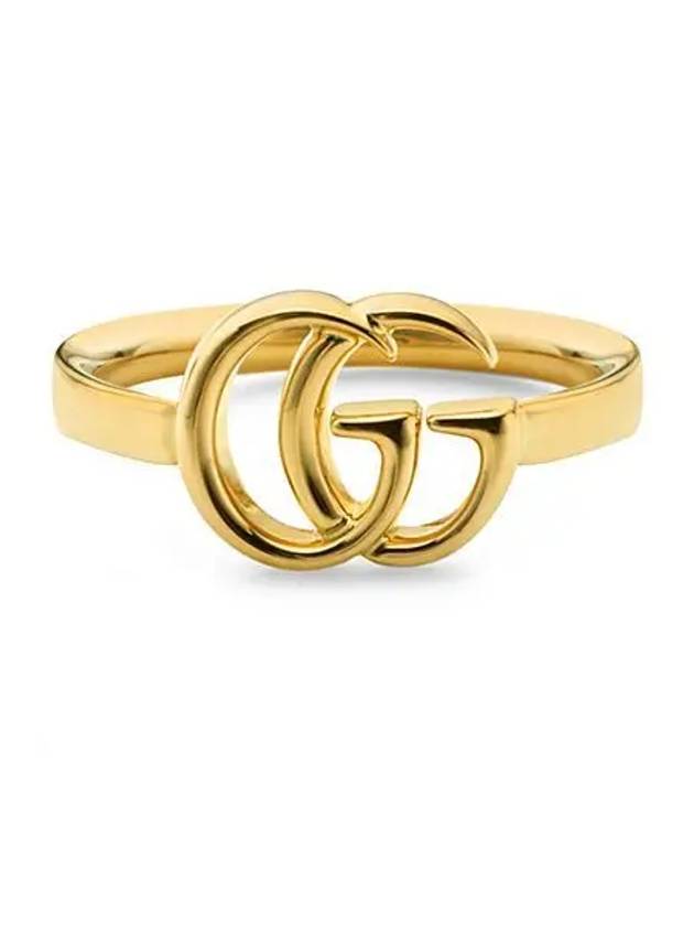 Double G Logo Ring YBC525690001 Gold - GUCCI - BALAAN 2