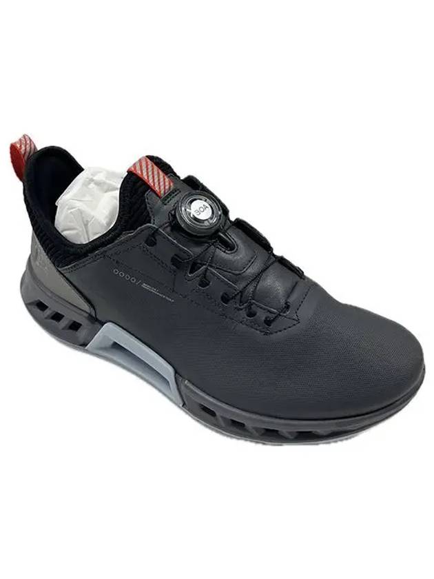 Men's Golf Biome C4 Boa Spikeless Magnet Black - ECCO - BALAAN 3