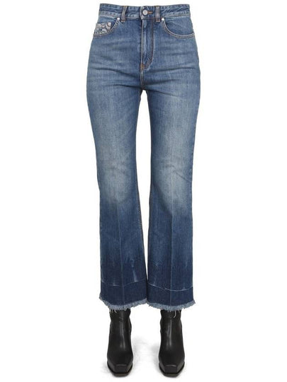 Denim Straight Pants 6D0031 3SPH914480 BLUE - STELLA MCCARTNEY - BALAAN 2