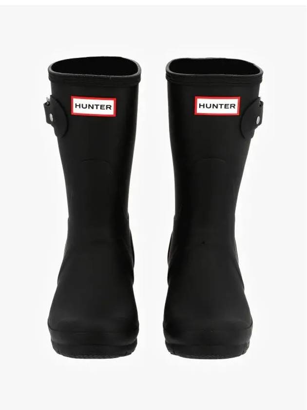 Original Matte Short Rain Boots Black - HUNTER - BALAAN 4