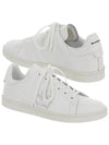 Barth Perforated Logo Low-Top Sneakers White - ISABEL MARANT - BALAAN 3