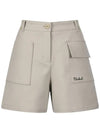 Logo Pocket Short Pants MW4SL700 - P_LABEL - BALAAN 9