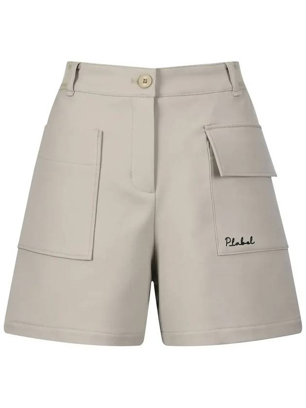 Logo Pocket Short Pants MW4SL700 - P_LABEL - BALAAN 1