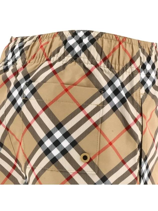 Kids Women s Check Swim Short Pants 8078256 - BURBERRY - BALAAN 4