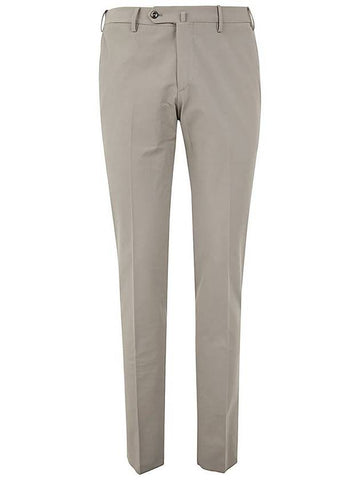 Pt01 Flat Front Trousers With Diagonal Pockets Clothing - PT01 - BALAAN 1