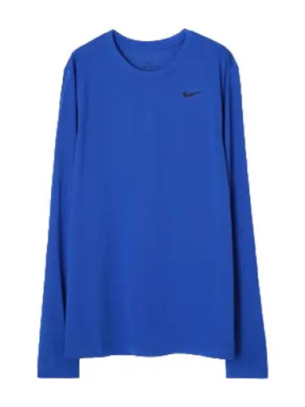 Dri-FIT League Long Sleeve T-Shirt Blue - NIKE - BALAAN 2