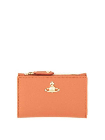 Wallet 5112001LUS000BF401 Orange - VIVIENNE WESTWOOD - BALAAN 1