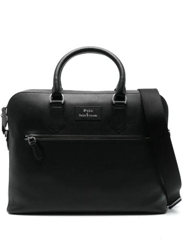 Polo Ralph Lauren Logo Brief Case Black - POLO RALPH LAUREN - BALAAN 1