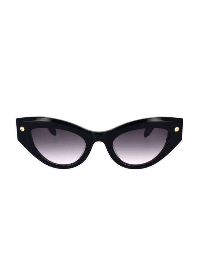 Sunglasses AM0407S 001 Black - ALEXANDER MCQUEEN - BALAAN 1