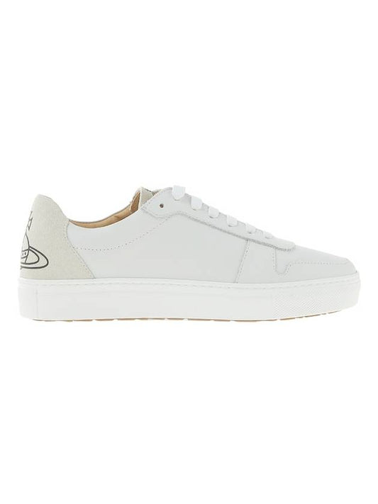 Women's Apollo Logo Low Top Sneakers White - VIVIENNE WESTWOOD - BALAAN.