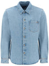 Vittorio Brodee Overshirt Pale Blue - A.P.C. - BALAAN 2