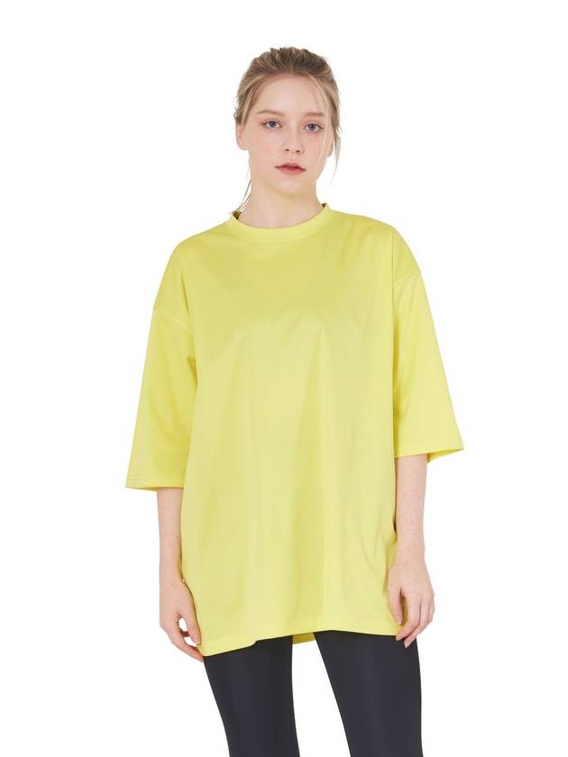 Point Fix Women's Diet Training Sweat Warmer Overfit Sleeve Yellow - HOTSUIT - BALAAN 2