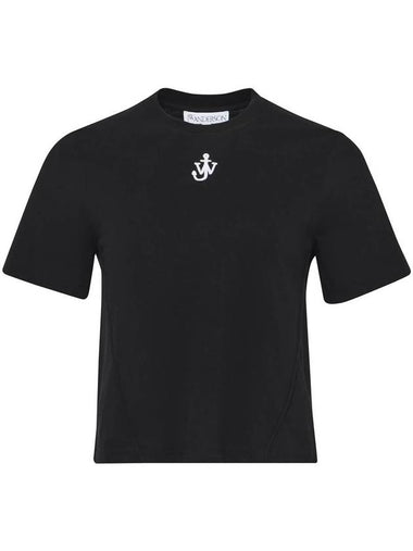 JW Anderson Anchor-Embroidered T-Shirt - JW ANDERSON - BALAAN 1