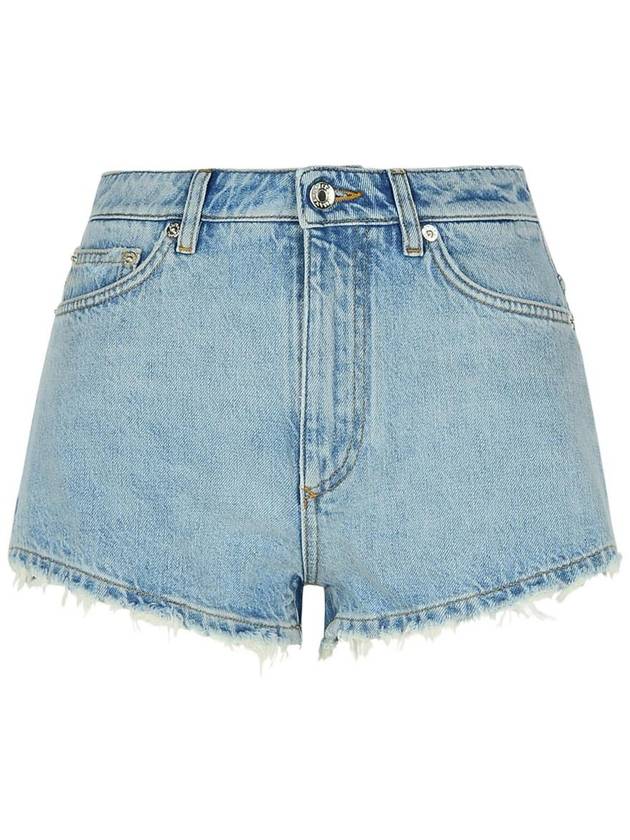 Dolce & Gabbana Light Blue Cotton Shorts - DOLCE&GABBANA - BALAAN 1