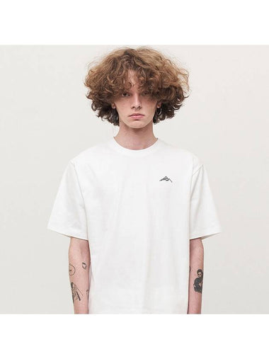 Mountain Needlework Short Sleeve T-shirt White - REPLAYCONTAINER - BALAAN 1