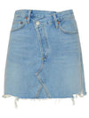 Denim Skirt A3041 1141SBOL Blue - AGOLDE - BALAAN 1