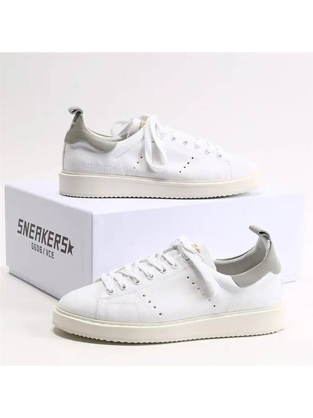 Starter Canvas Low Top Sneakers White - GOLDEN GOOSE - BALAAN 2