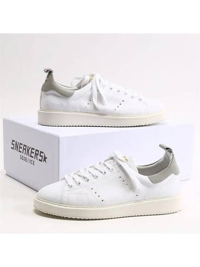 Starter Canvas Low Top Sneakers White - GOLDEN GOOSE - BALAAN 2