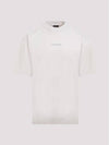 Reflective Logo Cotton Short Sleeve T-Shirt White - BALENCIAGA - BALAAN 1