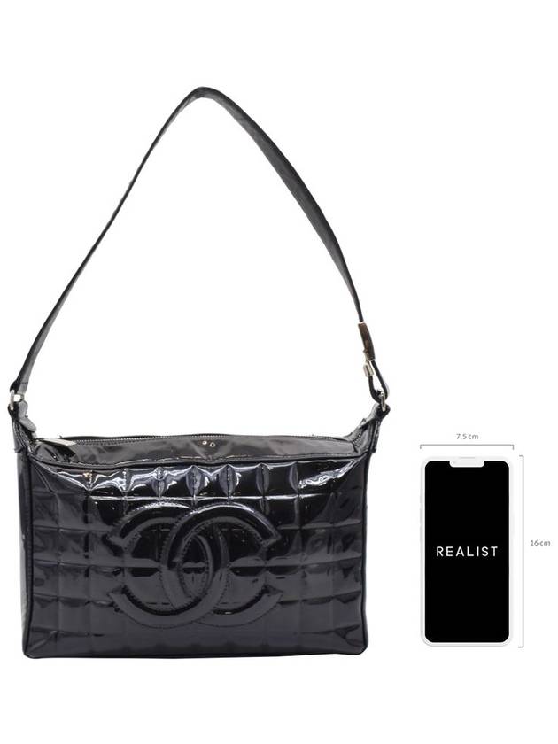 Patent Quilted Chogoba Shoulder Bag 10912 - CHANEL - BALAAN 2