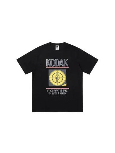 KODAK Apparel Mono HUNTER Short Sleeve T Shirt BLACK - KODO - BALAAN 1