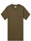 30/1 Jersey Logo Short Sleeve T-Shirt Green - CP COMPANY - BALAAN 2