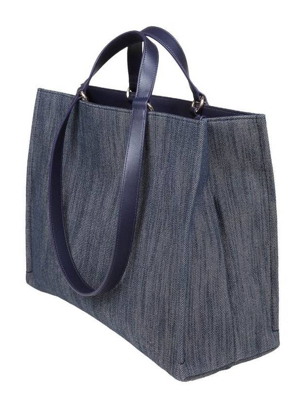 Salvatore Ferragamo Denim Tote Bag - SALVATORE FERRAGAMO - BALAAN 3