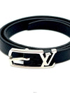 Daol Sangin Store Neogram Double Leather Bracelet M6257E Condition A - LOUIS VUITTON - BALAAN 3