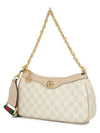 Women's Ophidia Chain Shoulder Bag Beige - GUCCI - BALAAN 3