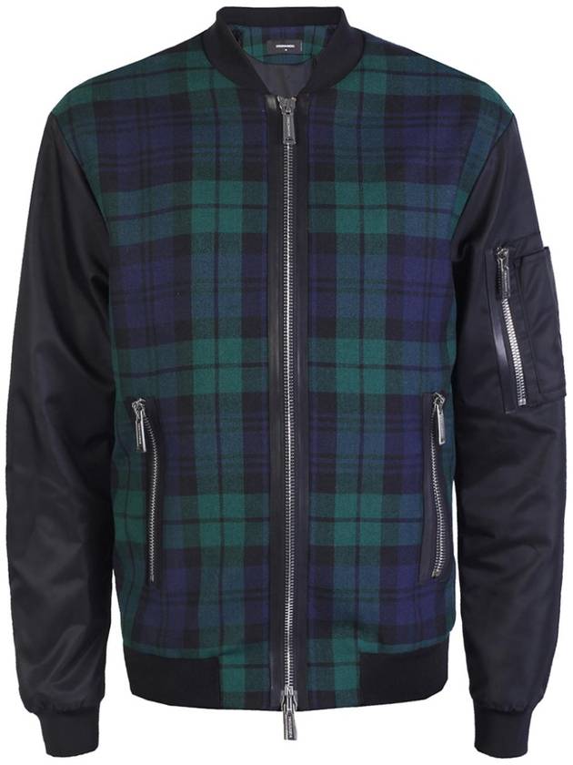 Scottish Check bomber jacket - DSQUARED2 - BALAAN 5