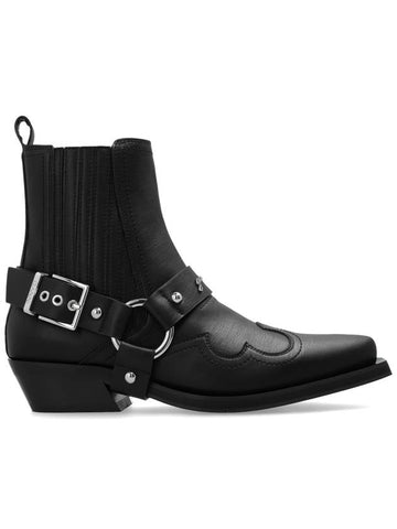 Ganni Ankle Boots, Women's, Black - GANNI - BALAAN 1