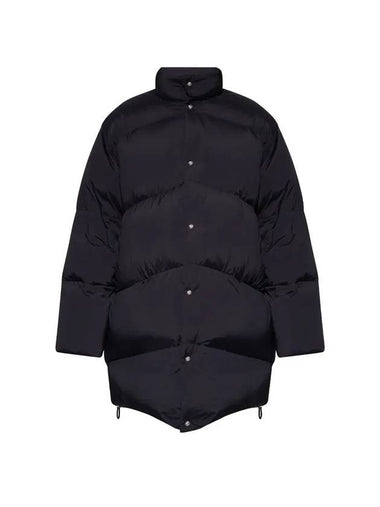 Back Logo Long Padding Black - ACNE STUDIOS - BALAAN 1