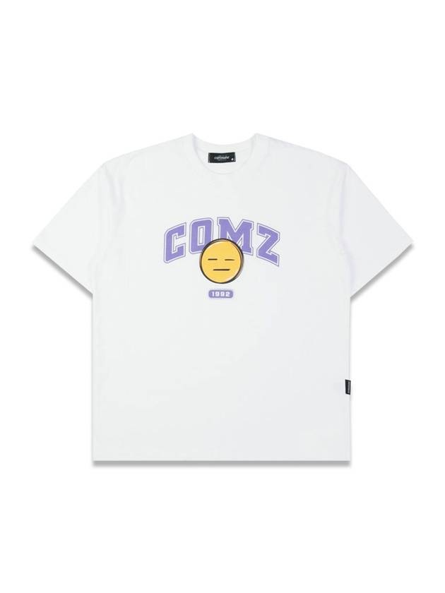 1992 Smile Short Sleeve T-Shirt White - COMMONZ - BALAAN 2