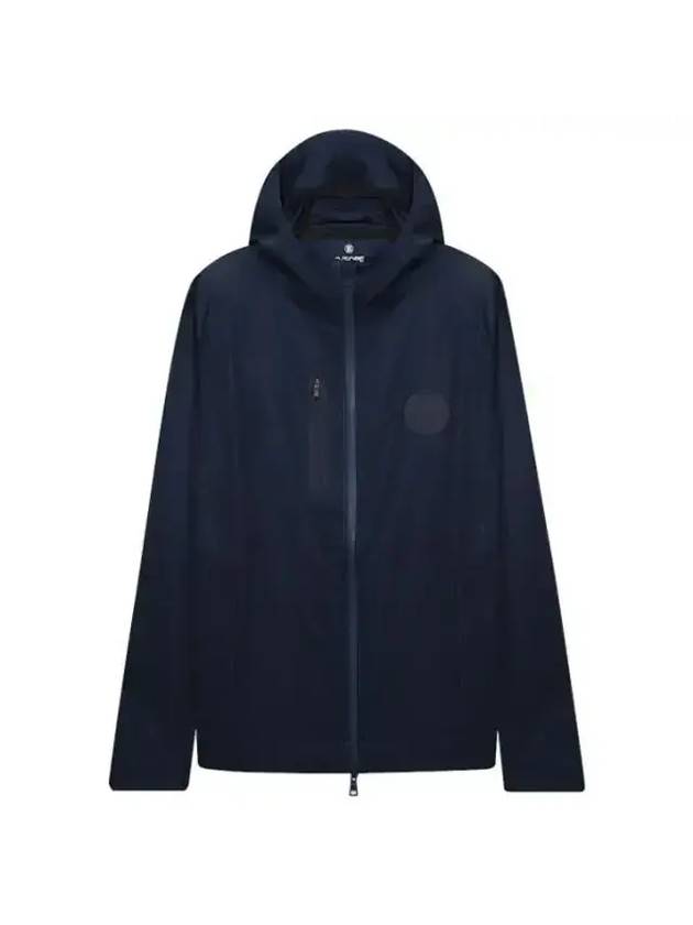 Men's Repeller Soft Shell Hooded Jacket Navy - G/FORE - BALAAN 1