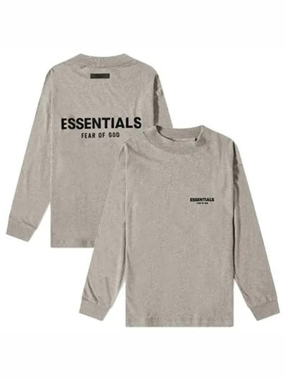 Relaxed Long Sleeve T-Shirt Dark Oatmeal - FEAR OF GOD - BALAAN 2